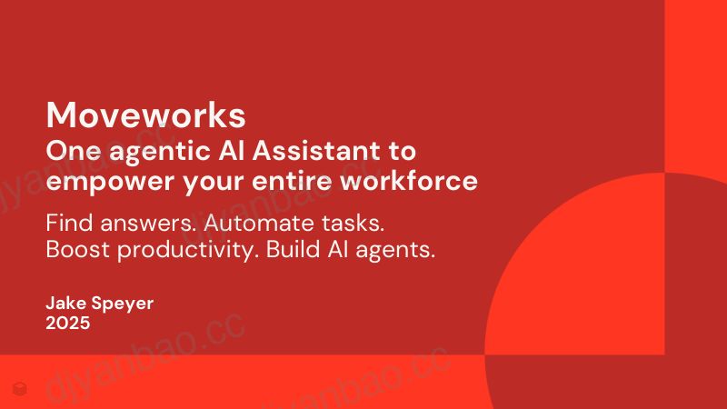 赞助方Moveworks利用Moveworks平台解锁全栈AI转型 第2页