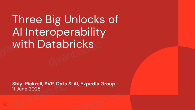 三大解锁AI与Databricks的互操作性 第2页
