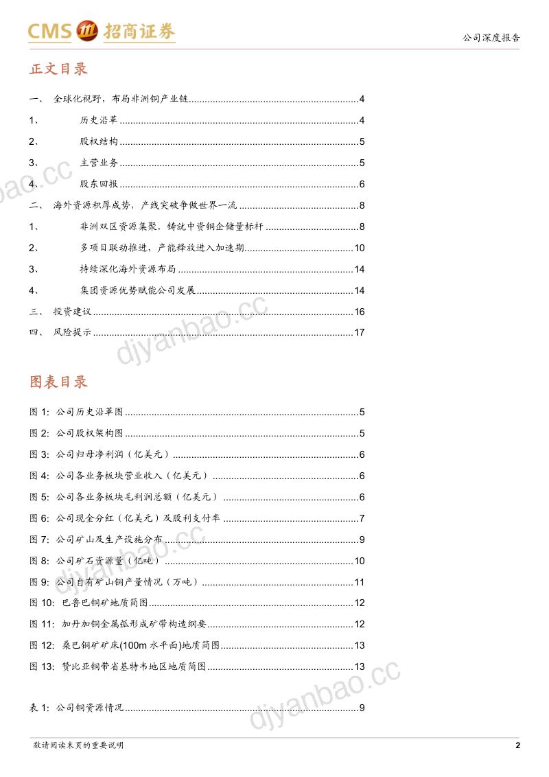 【招商证券】铜业先驱，多项目投产驱动产能跃升 第2页