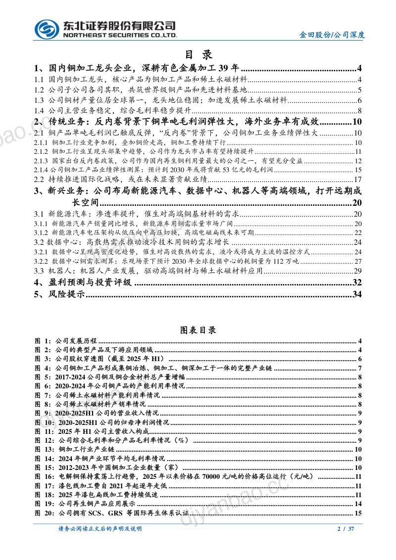 【东北证券】铜加工行业龙头,开启高端化之路 第2页