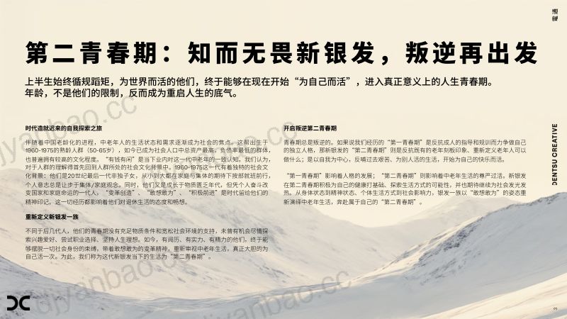 【电通创意】2025银发族趋势观察_第二青春期（中） 第2页