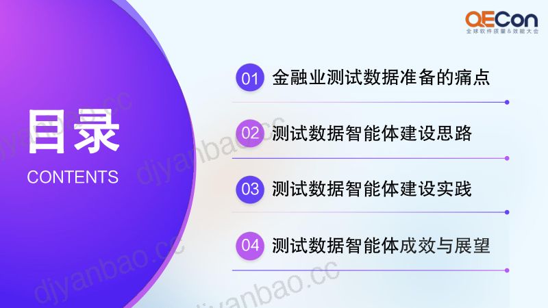 A4--张洁芳--基于数据服务生态的测试数据智能体建设实践 第3页