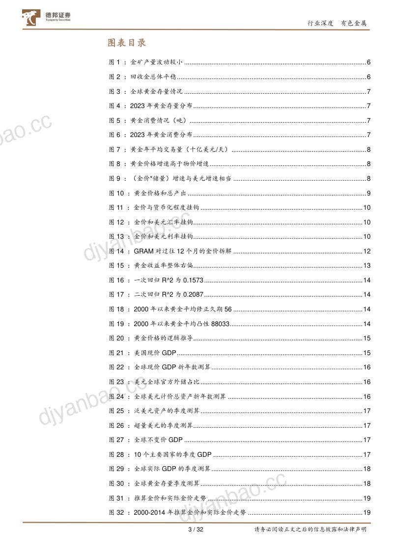有色金属行业深度黄金经济定方向货币定空间利率定弹性-24070532页 第3页
