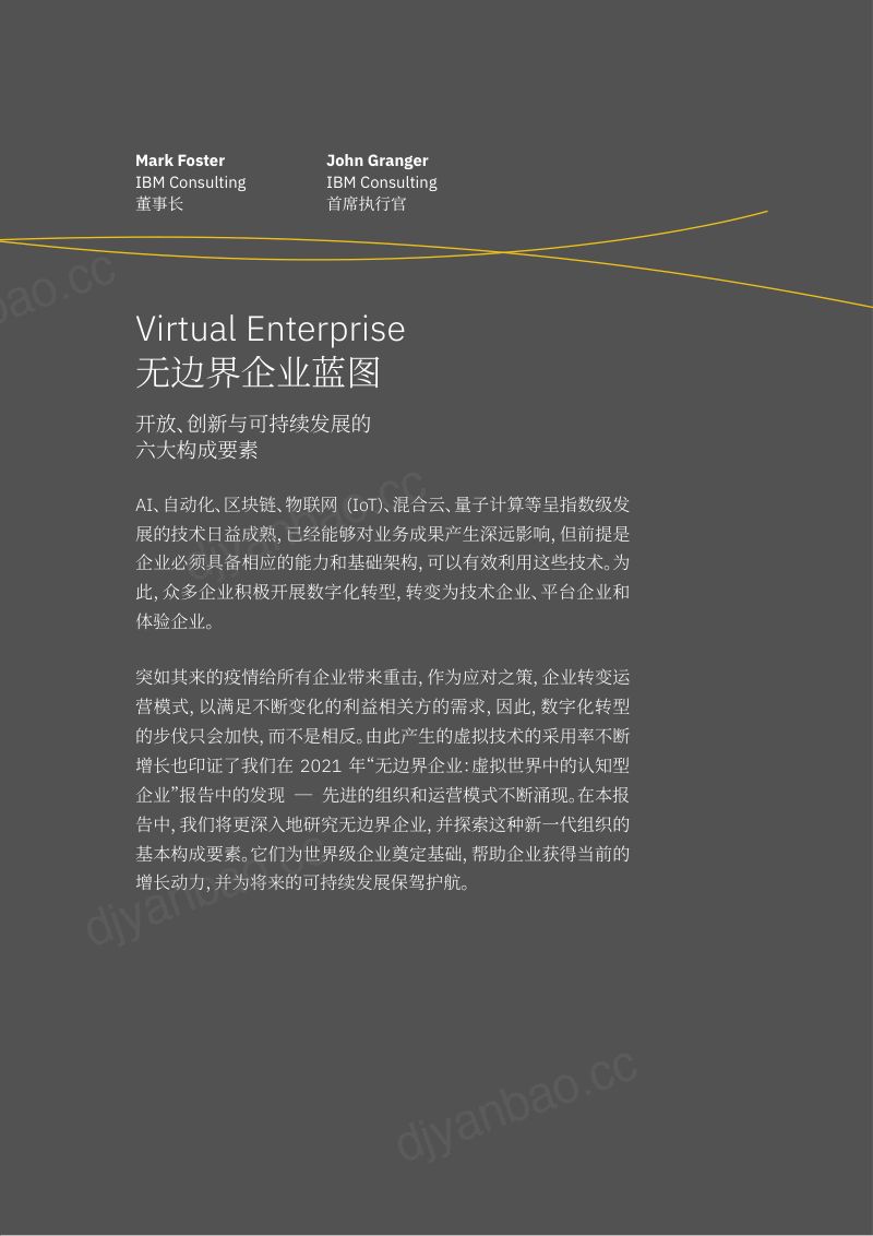 IBM无边界企业成为新一代组织和运营模式109页 第2页