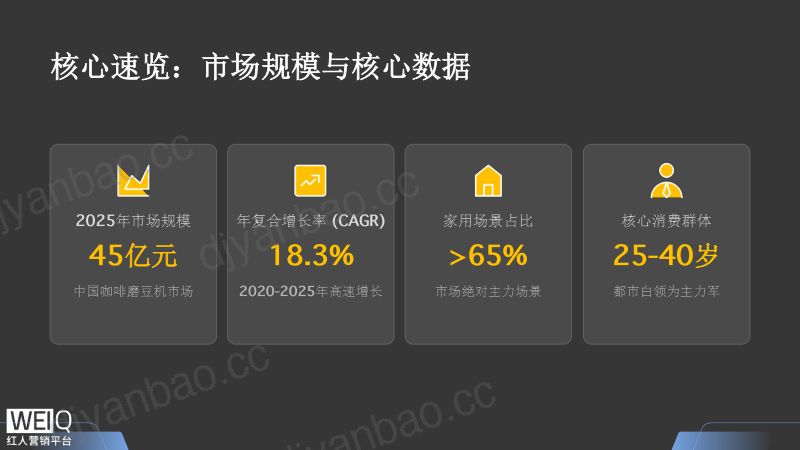 WEIQ红人营销平台:2026中国咖啡磨豆机行业报告(26页) 第3页
