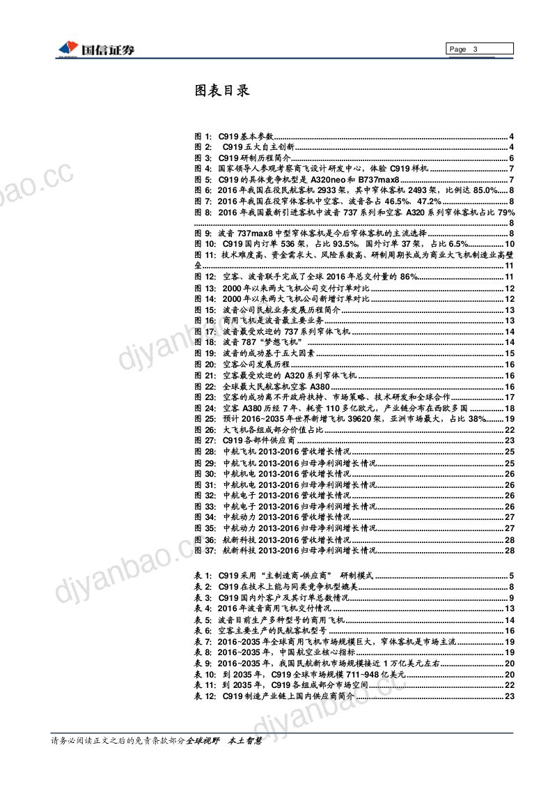 航空领域专题研究:国产大飞机C919首飞在即,开启我国商业航空产业黄金时代 第3页