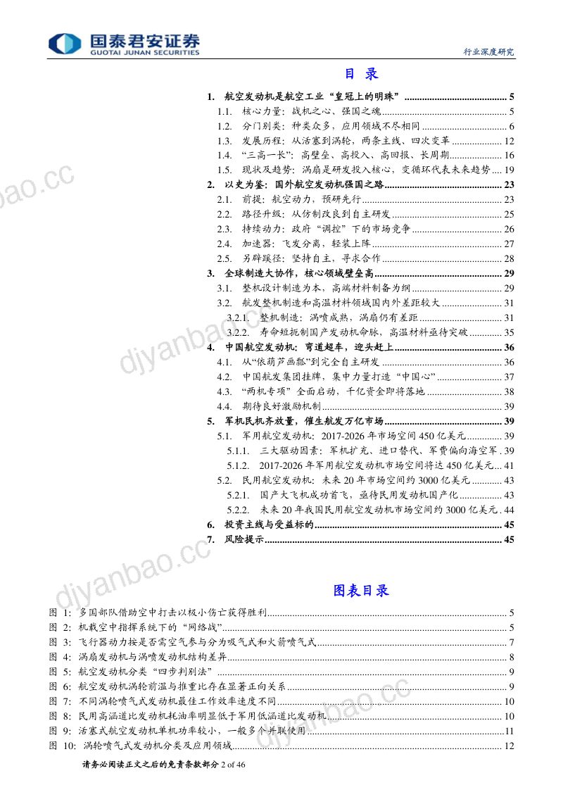 航空航天行业军工2.0系列专题五之航空发动机:动力强军,打造最强“中国心” 第2页
