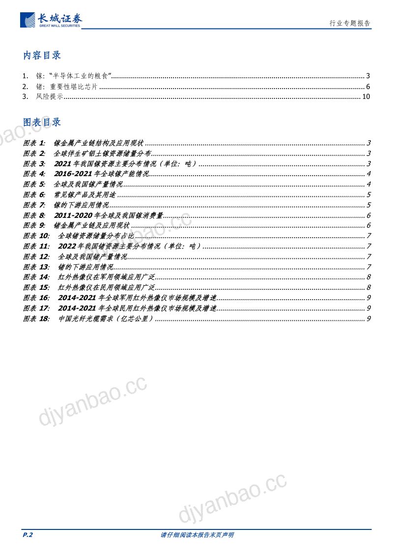 【长城证券】中小市值:镓、锗,重要的战略性资源(重新更正) 第2页