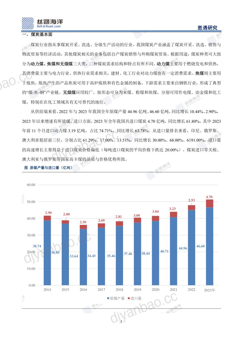 7-【丝路海洋(北京)科技】煤炭行业观察与展望:韧性的煤炭与分化的煤种 第3页
