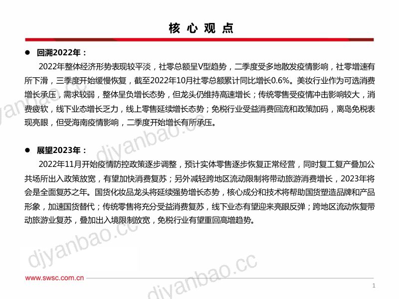 69-【西南证券】商贸零售行业2023年投资策略：关注国货化妆品和免税龙头-国货强势崛起，把握消费复苏主线 第2页