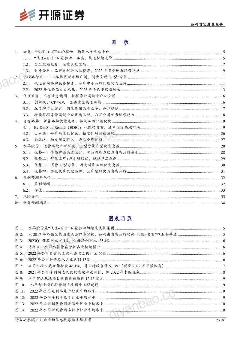 36-【开源证券】公司首次覆盖报告:双轮驱动的领先美妆集团,品牌升级迎经营拐点 第2页