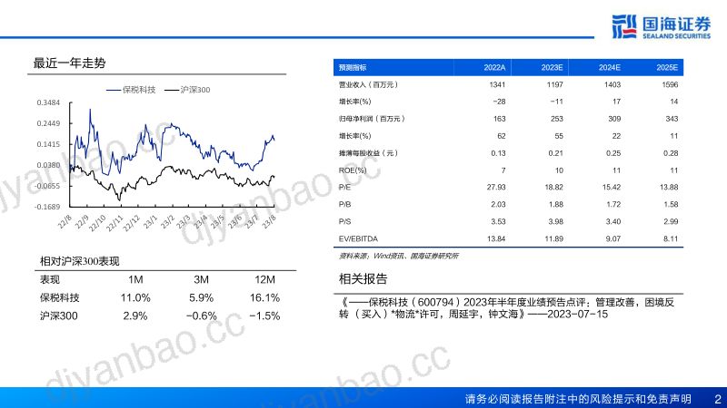 【国海证券】华东危化品仓储龙头，商业模式创新重回增长通道 第2页