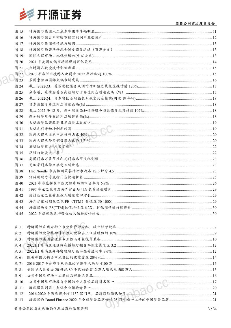 47-【开源证券】港股公司首次覆盖报告：中华餐饮文化标杆品牌，国际市场开店空间广阔 第3页