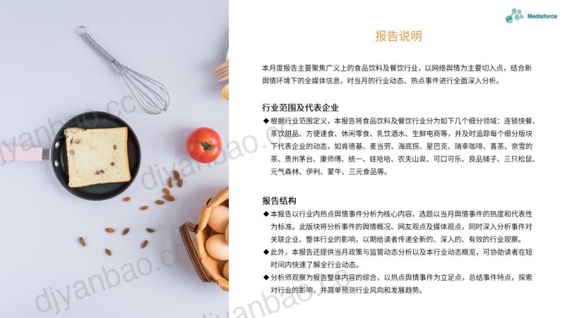 64-【百分点】食品餐饮行业舆情分析报告 第2页