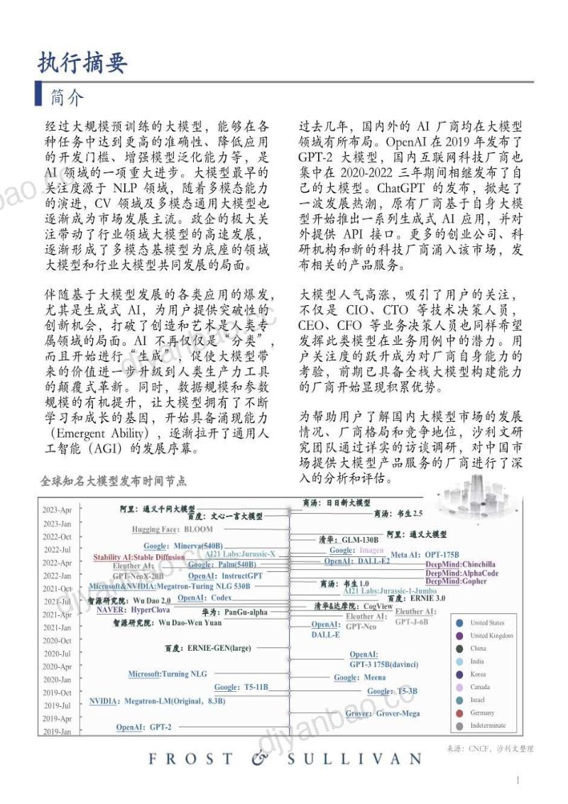 【Frost】人工智能行业AI大模型市场研究报告（2023）：迈向通用人工智能，大模型拉开新时代序幕 第2页