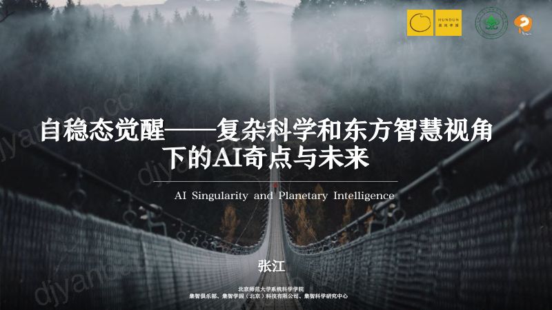【混沌学园】自稳态觉醒:复杂科学与东方智慧下的AI奇点与未来 第2页