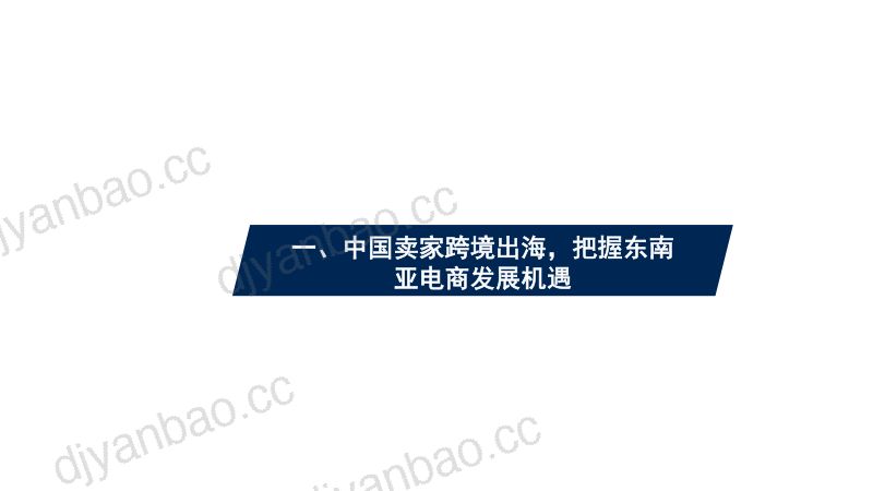 【国信证券】2024跨境电商行业东南亚电商发展机遇、竞争格局及市场经营策略分析报告 第3页