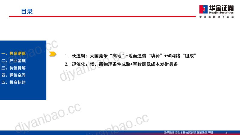 【华金证券】卫星互联网行业:低轨卫星启动,空地一体通信来临 第3页