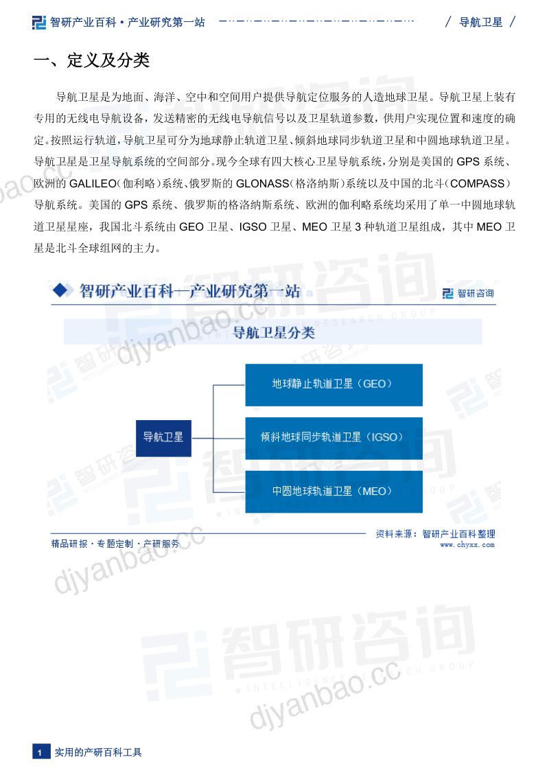 【智研咨询】导航卫星产业百科(附行业领先企业分析、发展机遇及未来前景预测)——智研咨询发布 第3页