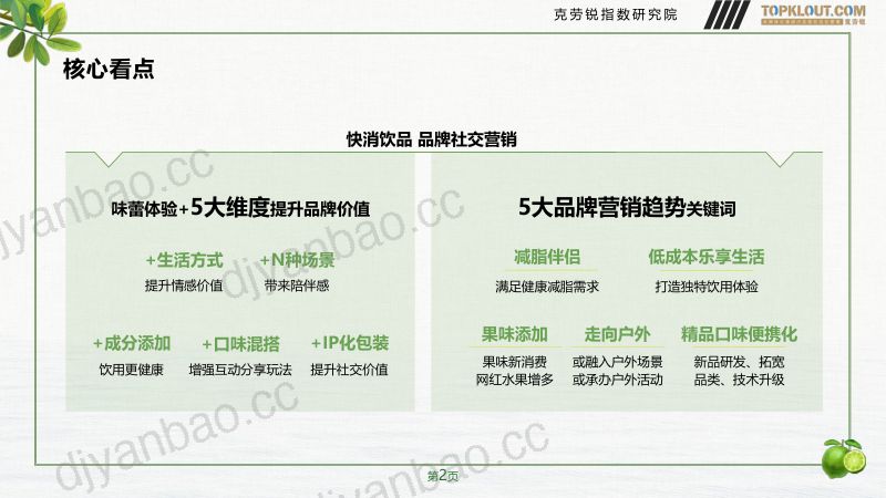 【克劳锐】品牌社交营销系列研究——快消饮品篇 第3页