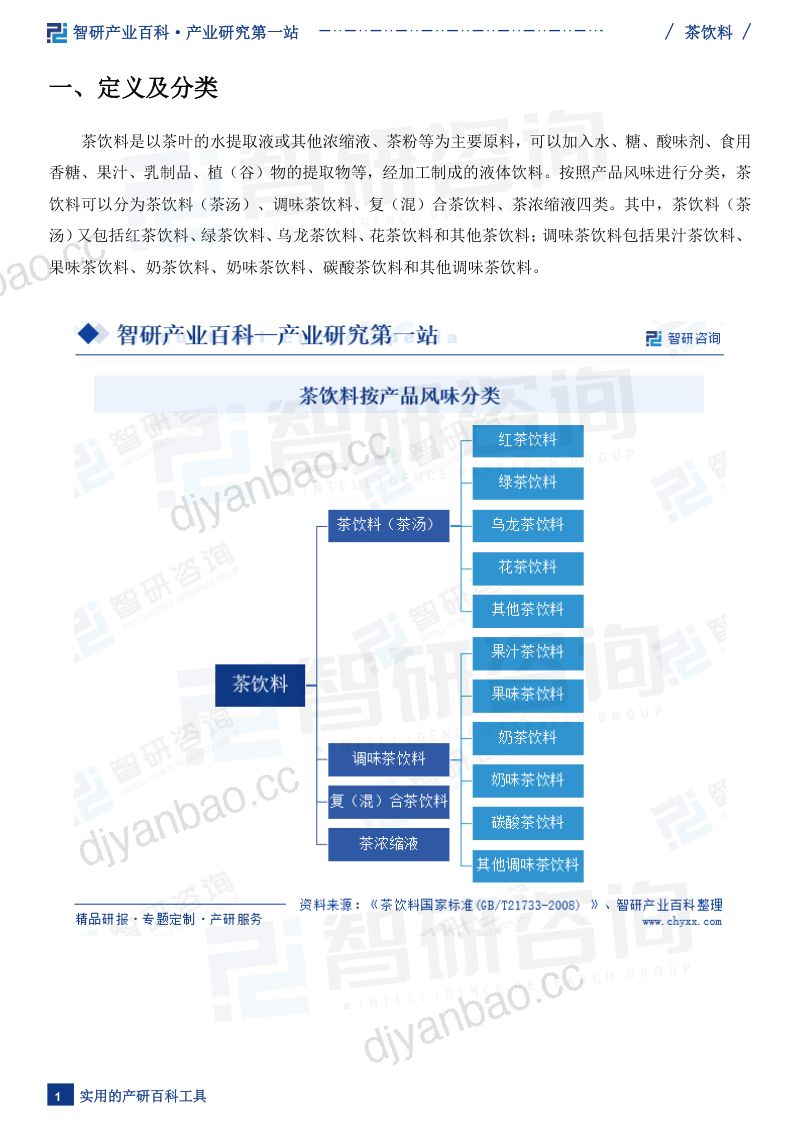 【智研咨询】茶饮料行业市场现状、商业模式、行业壁垒及竞争格局分析(智研产业百科词条) 第3页