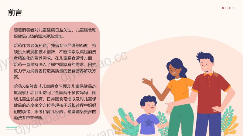 哈药&amp益普索:2024儿童膳食习惯及儿童保健品态度洞察报告(35页) 第2页