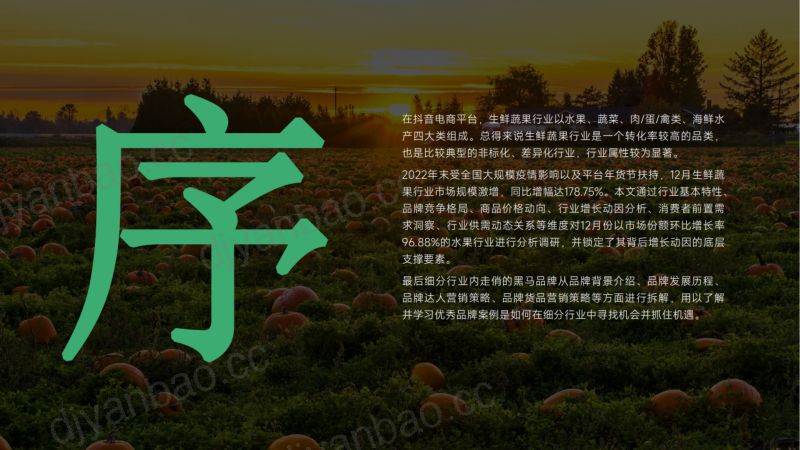 8-【蝉妈妈电商智库】2022年生鲜蔬果（水果）行业年度趋势洞察（2023年1月） 第3页