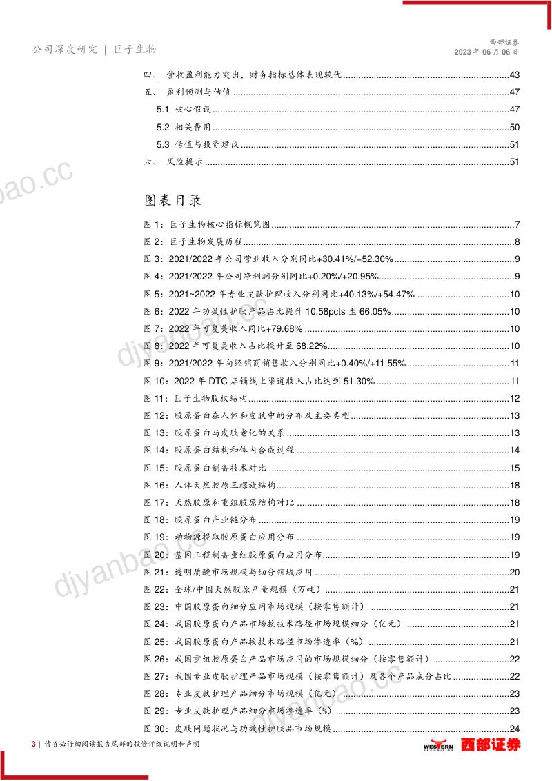 【西部证券】科技为舟,引领胶原蛋白健康美学 第3页