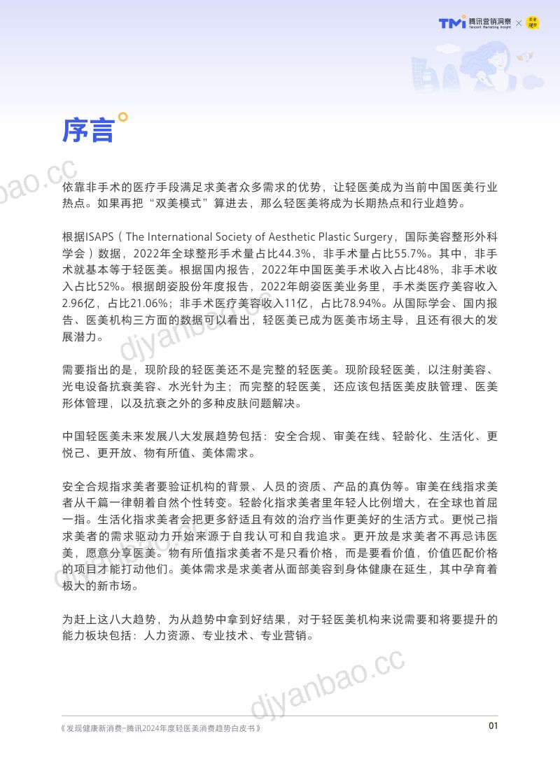 【腾讯】发现健康新消费—2024年度轻医美消费趋势白皮书 第2页