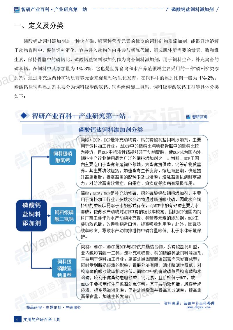 【智研咨询】磷酸钙盐饲料添加剂产业百科（附行业现状、相关政策及发展驱动因素分析） 第3页
