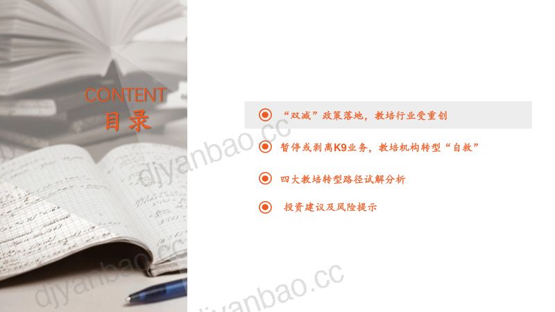【平安证券】教育行业教培转型：大象转身，消亡还是重生 第3页