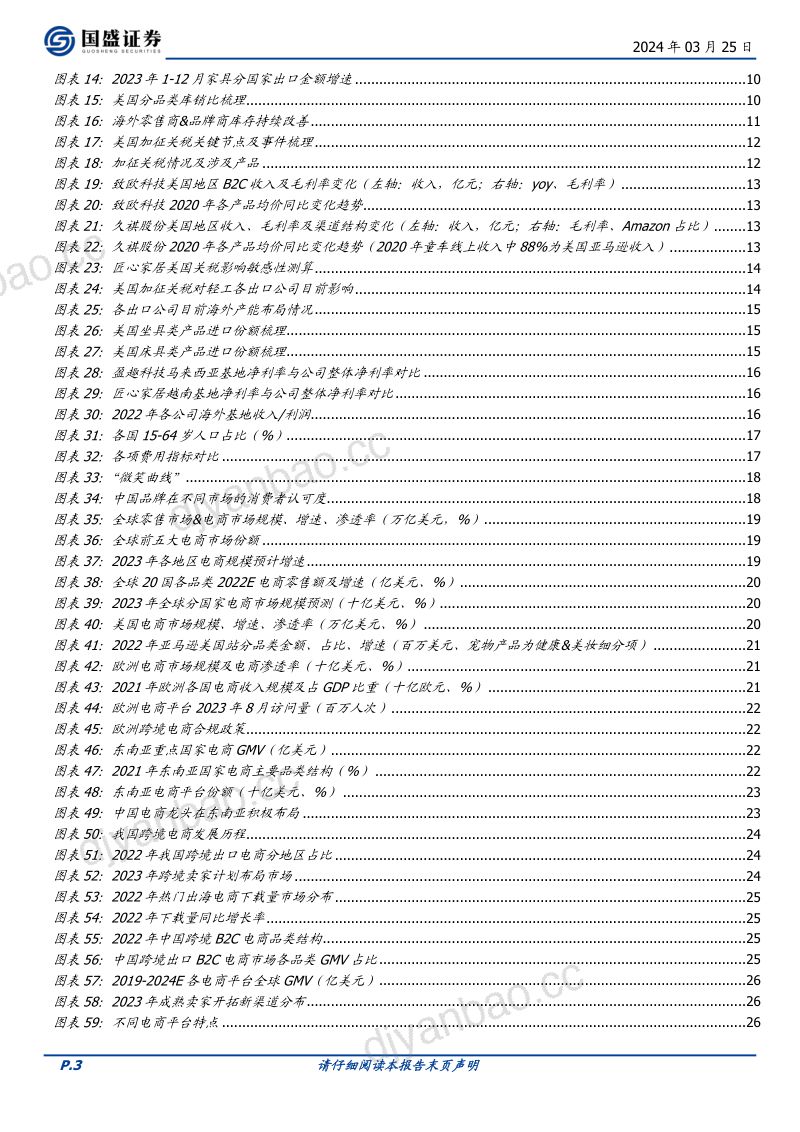 【国盛证券】出口专题：全球布局、落地生根，品牌出海、征途在前 第3页