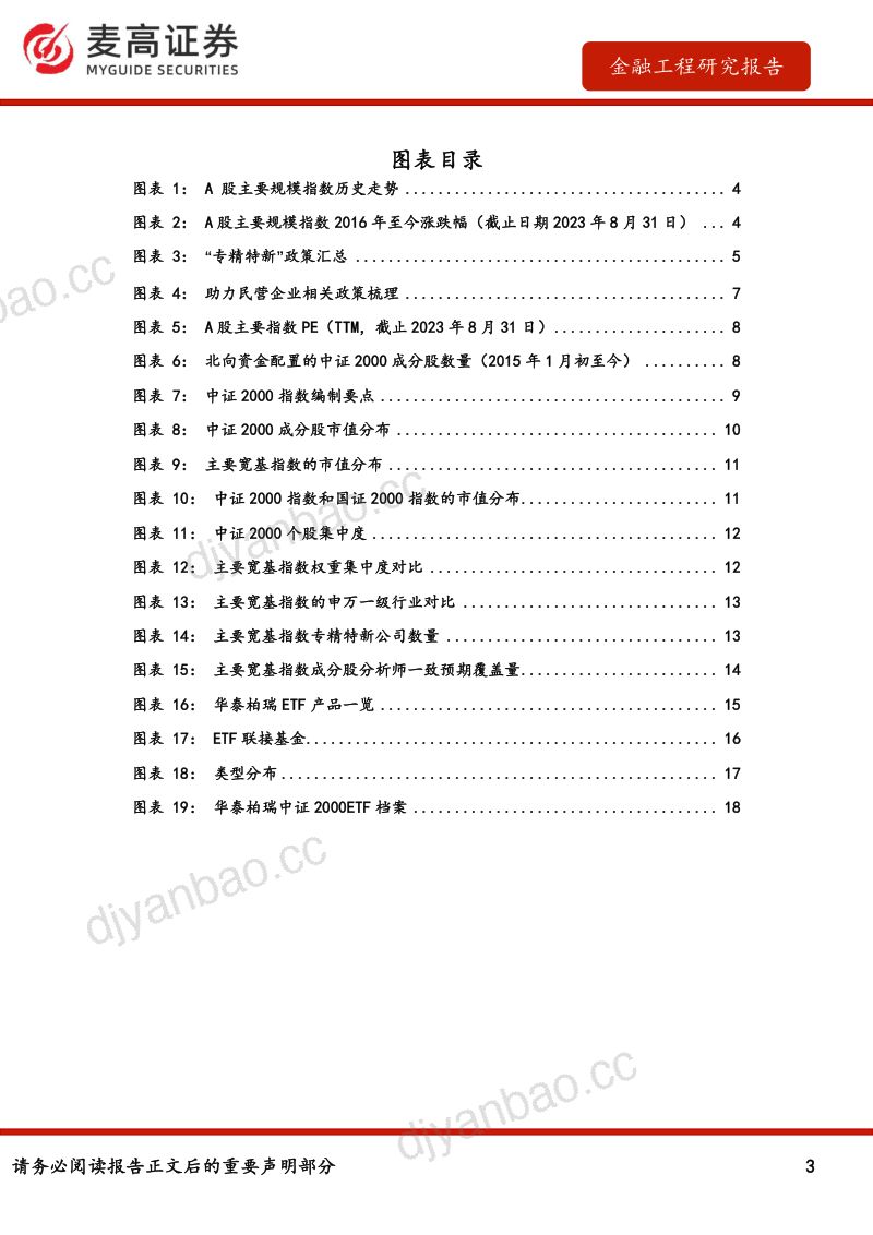 【麦高证券】中证2000指数投资价值分析:聚焦专精特新,把握小微盘股新机遇 第3页