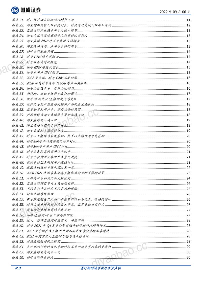 27-【国盛证券】平台与服务商趋势探讨:流量变迁下的直播电商 第3页