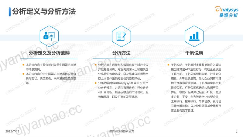 33-【易观分析】中国娱乐直播市场年度综合分析 2022 第2页