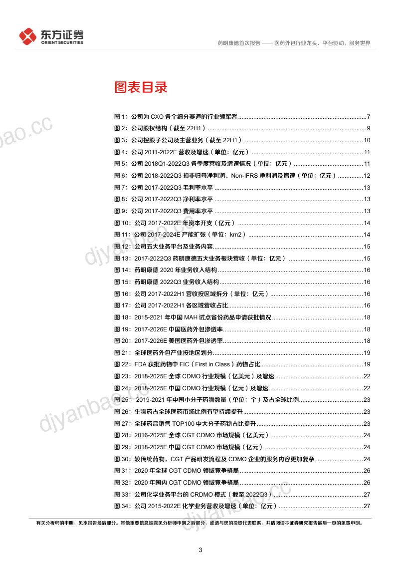 【东方证券】医药外包行业龙头，平台驱动，服务世界 第3页