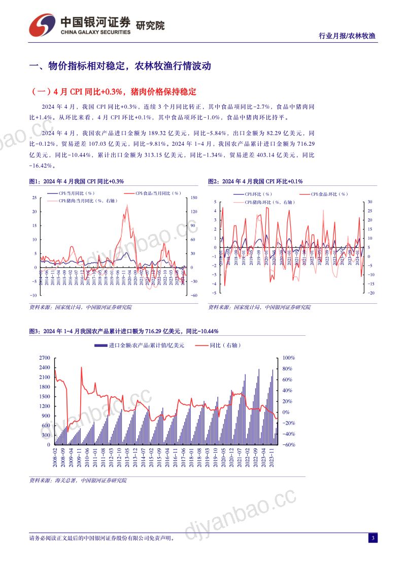 【中国银河】5月行业动态报告:猪价上涨趋势显现,积极把握养殖链布局 第3页