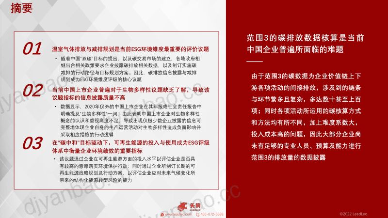 56-【头豹研究院】2022年ESG指标系列:环境指标解析与企业案例(摘要版) 第2页