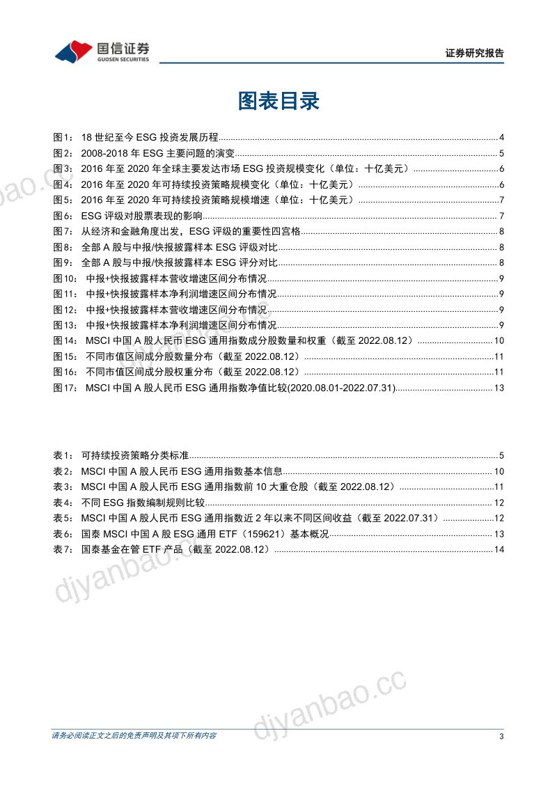60-【国信证券】国泰MSCI中国A股ESG通用ETF投资价值分析：国际视角下的A股市场ESG主题投资 第3页