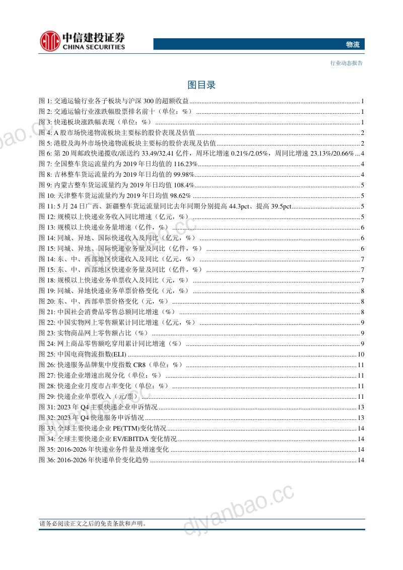 【中信建投】物流行业:京东物流及菜鸟持续发力国际快递业务 第3页
