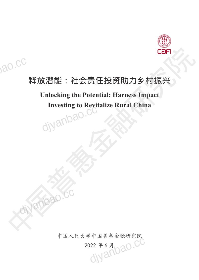 49-【中国普惠金融研究院】释放潜能：社会责任投资助力乡村振兴 第3页