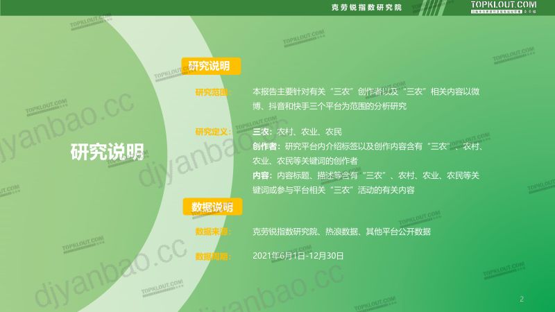 32-【克劳锐指数研究院】社交媒体三农内容发展趋势洞察 第2页
