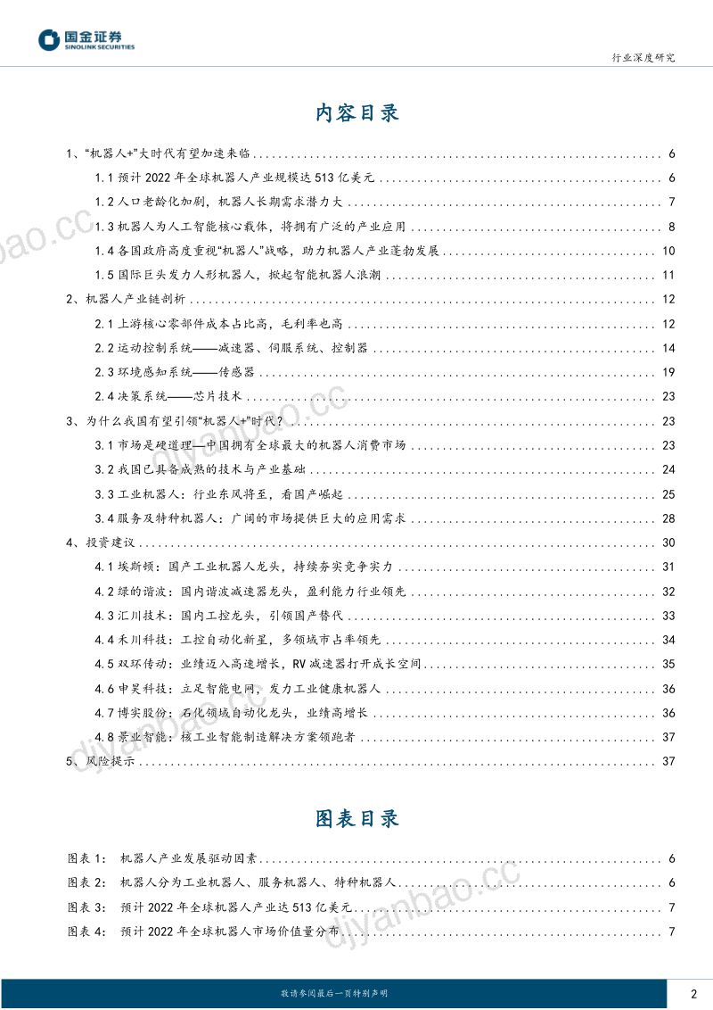 64-【国金证券】机器人行业深度研究:“机器人+”大时代加速来临,产业链“繁荣”可期 第2页