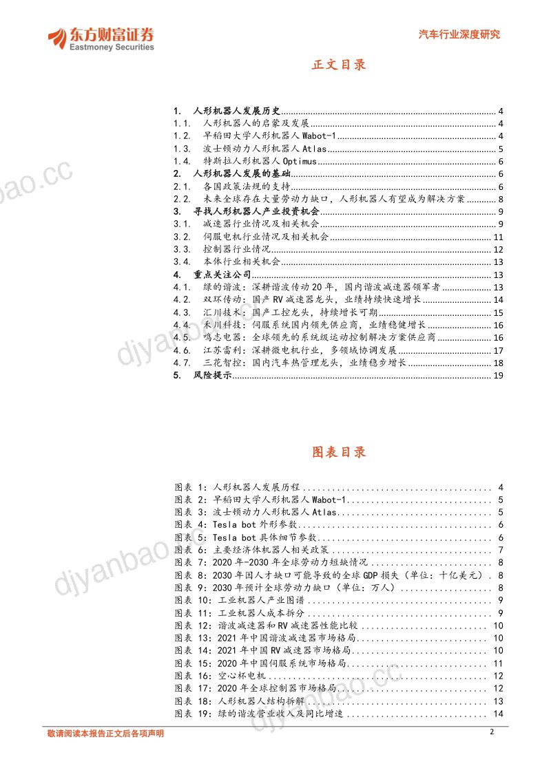 68-【东方财富】机器人行业深度研究(一):寻找人形机器人产业投资机会 第2页