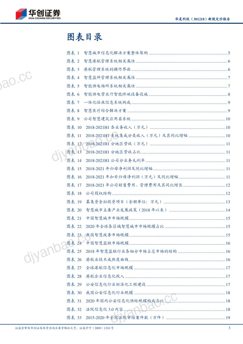 【华创证券】华是科技(301218)新股定价报告:智慧城市一站式综合解决方案提供商 第3页