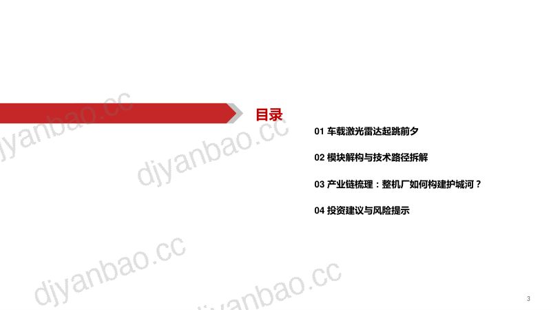 72-【华西证券】激光雷达:汽车智能化中的黄金赛道 第3页