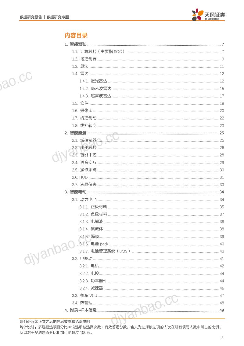 48-【天风证券】汽车专题：100位产业人士带您把握智能汽车供应交响主旋律 第2页