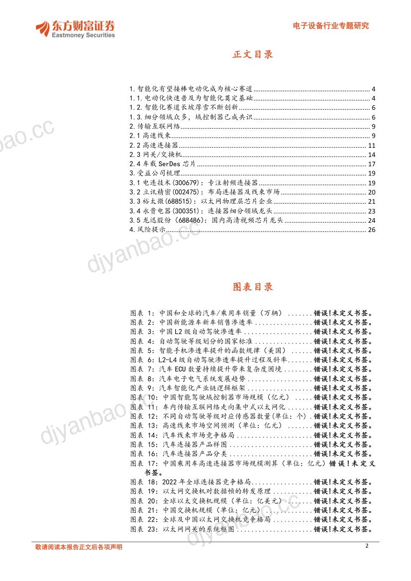 26-【东方财富】汽车电子系列报告之一：智能化接棒电动化，长期增长空间开启 第2页
