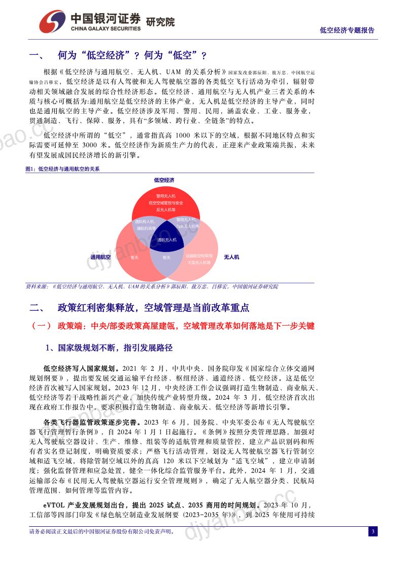 【中国银河】新质生产力之低空经济专题报告之二：低空之境，无限未来 第3页