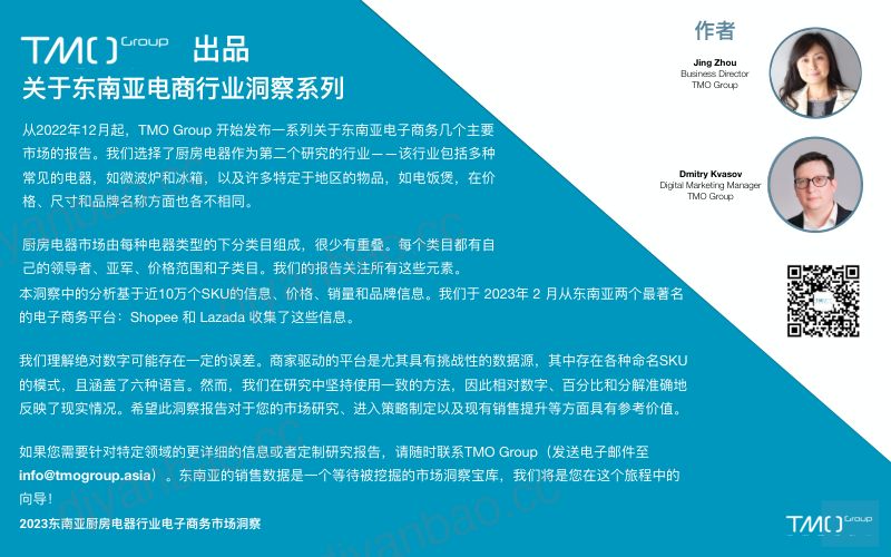 【TMO GROUP】2023东南亚厨房电器电商行业市场洞察 第2页
